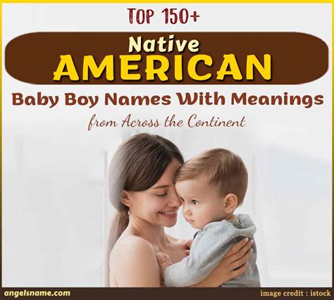 Top 150 Native American Baby Boy Names With Meanings