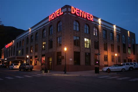 The Hotel Denver, an Iconic Landmark in Downtown Glenwood Springs, Colo ...