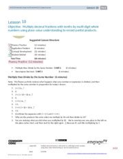 Nys common core mathematics curriculum 5•lesson 1 answer key 1 lesson 1 sprint side a 1. math-g5-m2-answer-keys (1) - New York State Common Core 5 ...
