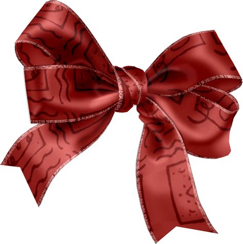 Christmas Ribbons Pink Bow Tie Png Hd Png Download Original Size