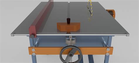 Select & specify featured cad drawings in your design projects. TABLE SAW PRO || Download free 3D cad models #100132
