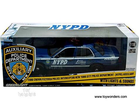 2001 Ford Crown Victoria Police Auxiliary Interceptor Nypd W Lights