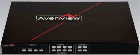 Avenview Hdm Switchpro Vw4 4x4 Hdmi Matrix Switcher Wvideowall