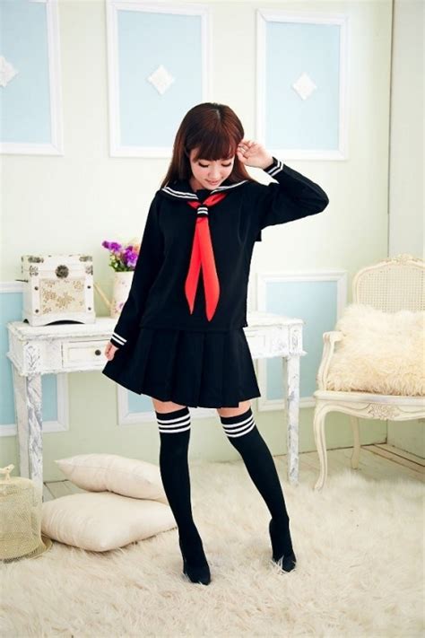 Winter School Girl Uniform Japanese Fuku Neko Paradiseanimecom