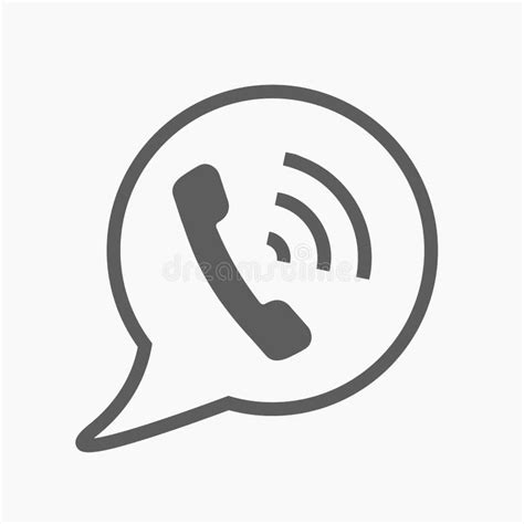 Phone Call Vector Icon Style Is Flat Rounded Symbol Gray Color