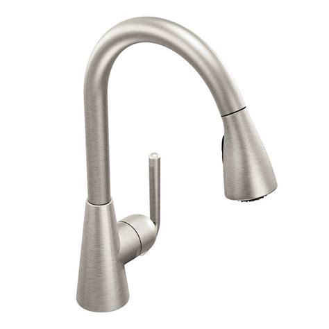 The trinsic pro faucet puts control in the hands Faucet.com | S71708BL in Matte Black by Moen