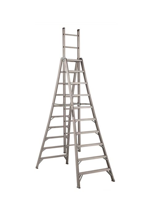 Louisville Ladder 10 Foot Aluminium Industrial Extension Trestle Ladder