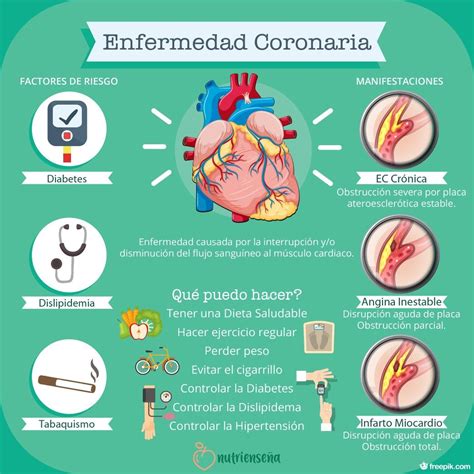 Enfermedad Coronaria Enfermedades Crónica Cosas De Enfermeria