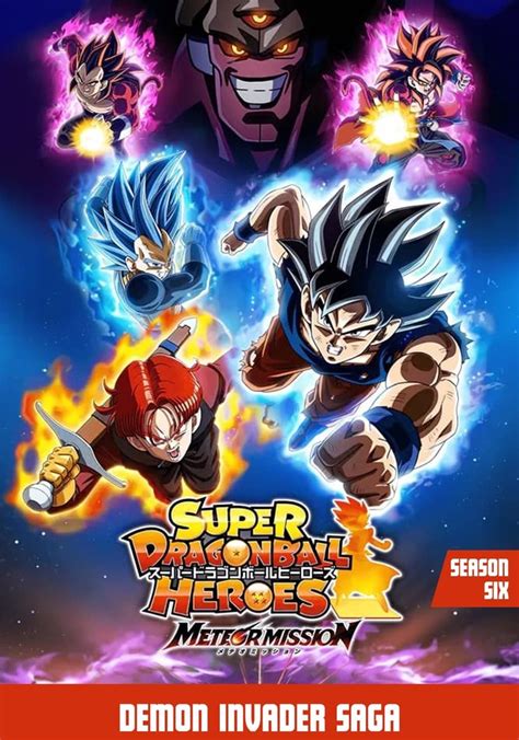 Super Dragon Ball Heroes Temporada 6 episódios online streaming