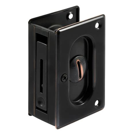 They can travel on rollers suspended from an overhead track or tracks or guides along the floor. Prime-Line 2-1/2-in Bronze Privacy Pocket Door Pull at ...