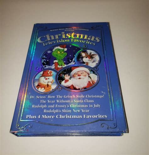 Christmas Television Favorites Dvd 2007 4 Disc Set For Sale Online