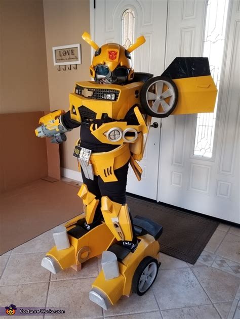 Diy Bumblebee Transformer Costume