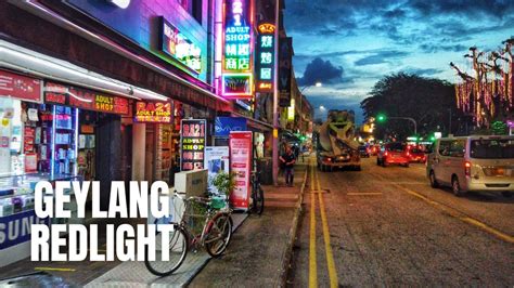 Singapore Nightlife Scenes Geylang Red Light District Youtube