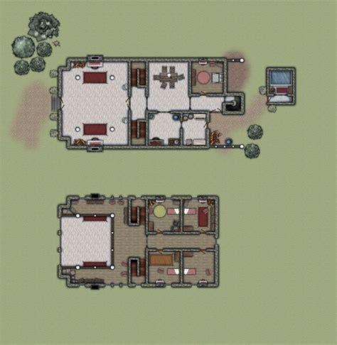 Tresendar Manor Rebuilt Map Floor Plans D D Maps