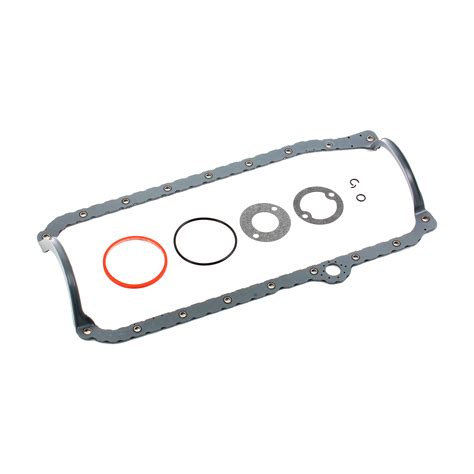 Oil Pan Gasket Sbc 1 Piece Rubber 86 97 Rv Parts Express Specialty
