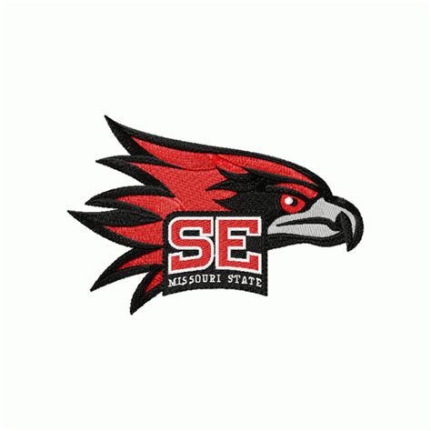 Southeast Missouri State University Redhawks Embroidery Design Instant
