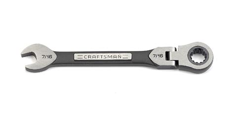 Craftsman Combination Wrench 716 In Universal Flex Ratcheting Box End
