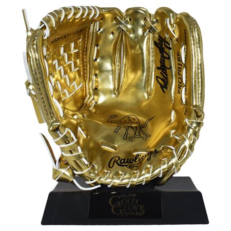 Dale Murphy Signed Rawlings Mini Gold Glove Award Psa — Rsa