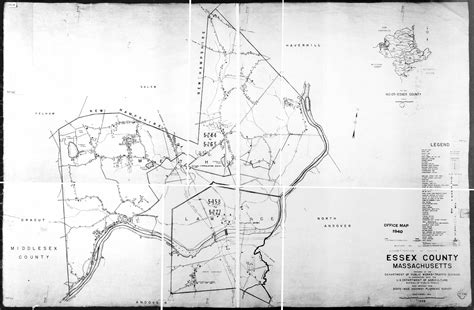 1940 Census Maps Essex County Ma