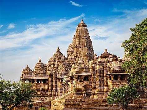 Where Are The Khajuraho Temples Of Love Worldatlas