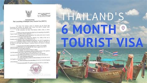 However, it only permits the holder to enter malaysia once during its validity, for a single consecutive stay of 30. Thailand's 6 Month Multiple Entry Tourist Visa is Official ...