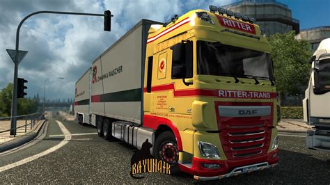 Daf Xf Ritter Tandem Pack 126 Truck Skins Pack Ets2 Mod Download