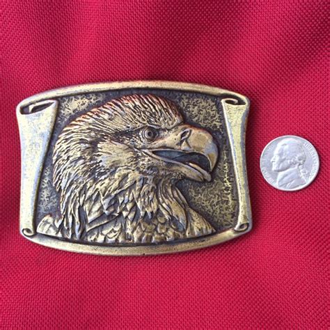 Awesome Brass Eagle Belt Buckle Sale
