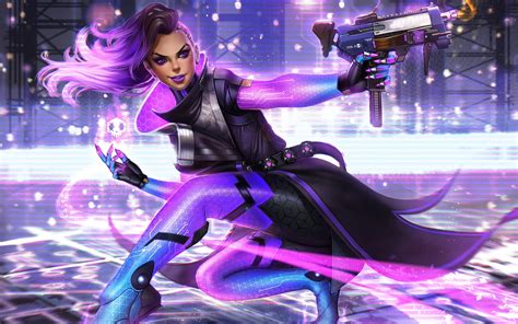 Sombra Artwork Overwatch Wallpapers Hd Wallpapers Id 20700