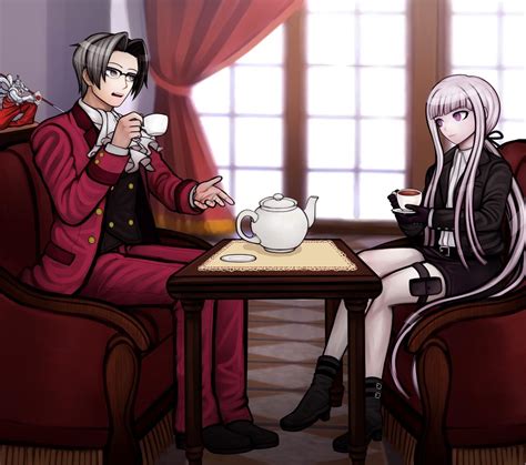 Work Meeting Ace Attorney Crossover Danganronpa