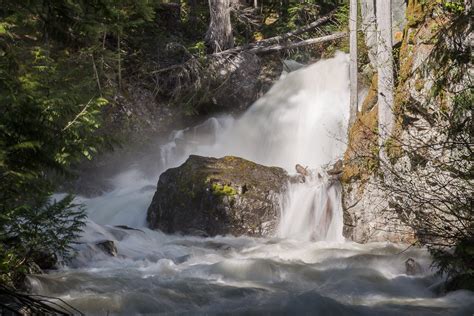 Lower Railroad Creek Falls British Columbia Canada World Waterfall