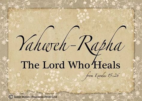 The Lord Who Heals With Images Scripture