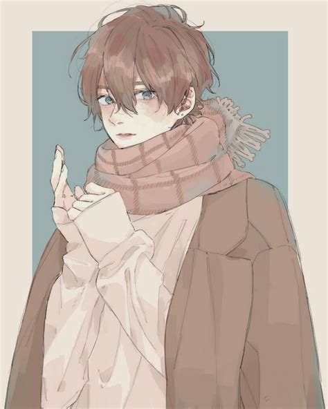 20 Inspiration Aesthetic Anime Boy With Brown Hair Ring