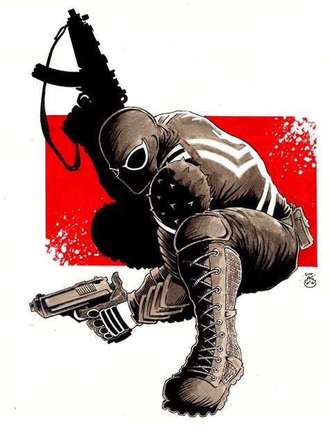 Venom Flash Thompson By Dave Myers Spiderman Art Marvel Art Marvel