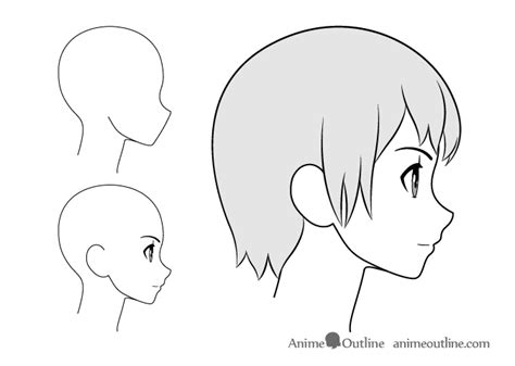 Share 68 Anime Side View Face In Duhocakina
