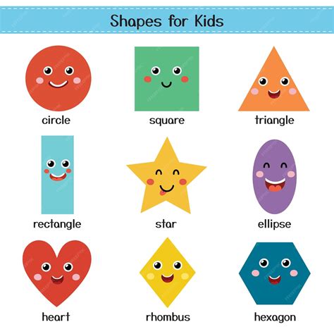 7 Best Images Of Shapes Chart Printable For Preschool