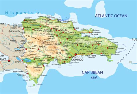 *to view map on full size open the image in new tab. From Punta Cana to Cabarete - Bahia Residence Cabarete