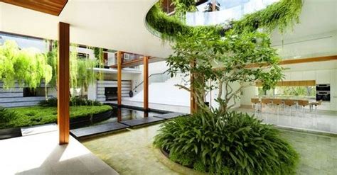 Inside plants provides creative designs for both home and office using living plants to bring the freshness and beauty of the outdoors inside. Amazing Artistic Tree Inside House Interior Designs ...