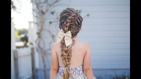 Double Lace Updo Homecoming Hairstyle Cute Girls
