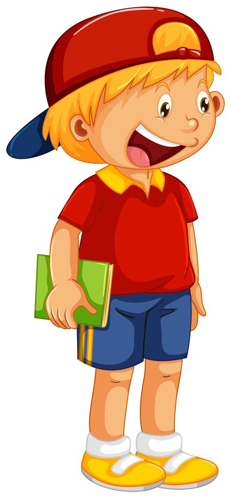 A Cute Boy Character Vector Free Download Images And Photos Finder
