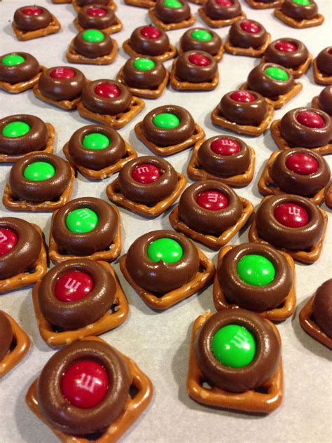 Christmas just isn't christmas without these—they're the most wonderful cookie of the year! Awesome pretzels with Hershey kisses and topped with a M ...