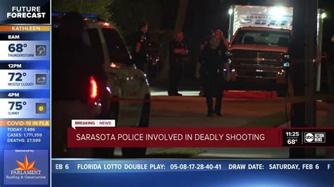 Officer Involved Shooting In Sarasota Youtube