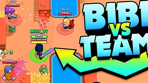 Identify top brawlers categorised by game mode to get trophies faster. MAX BIBI vs TEAMERS in BRAWL STARS - YouTube