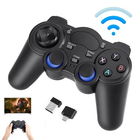 Wireless Controller Usb Game Gamepad Joystick For Android Laptop Pc