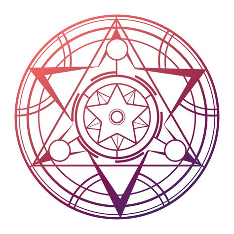 Alchemical Summoning Circle The Magic Circle A Symbol Of Mystical