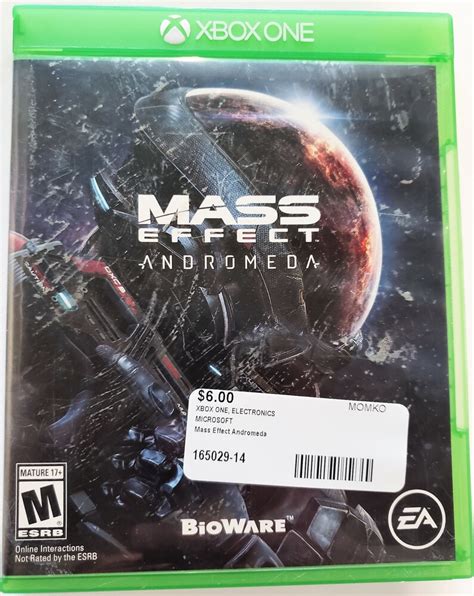 Mass Effect Andromeda For Xbox One Fastcash Pawn And Checkcashers