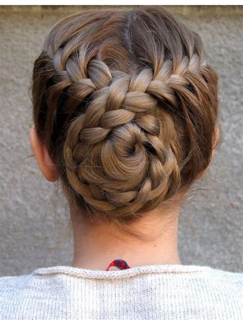 15 Stunning French Braid Buns For Women Hairstylecamp