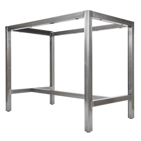 Jumbo Mesa Bar Height Metal Table Base Any Size Steel Table Legs