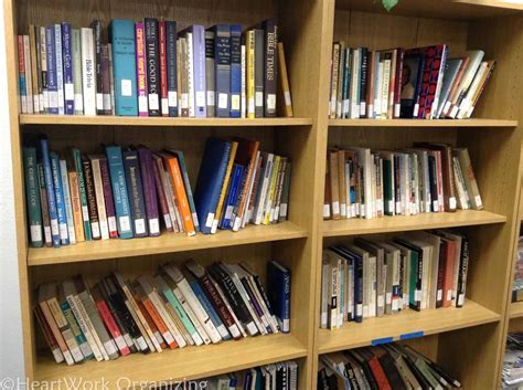 Library Quickie Organizing Bookshelves