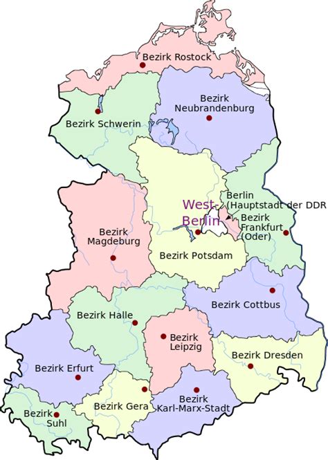 Het reisadvies voor duitsland van het nederlandse ministerie van buitenlandse zaken. Bezirke van de Duitse Democratische Republiek - Wikipedia