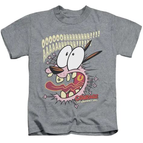 Courage The Cowardly Dog Scaredy Dog Kids T Shirt 2100 Picclick